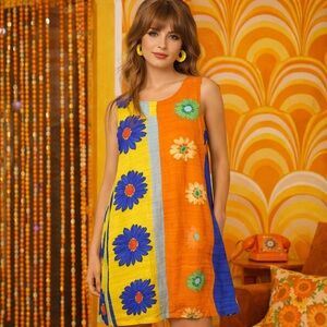 Vintage Jams World Daisy Retro Dress